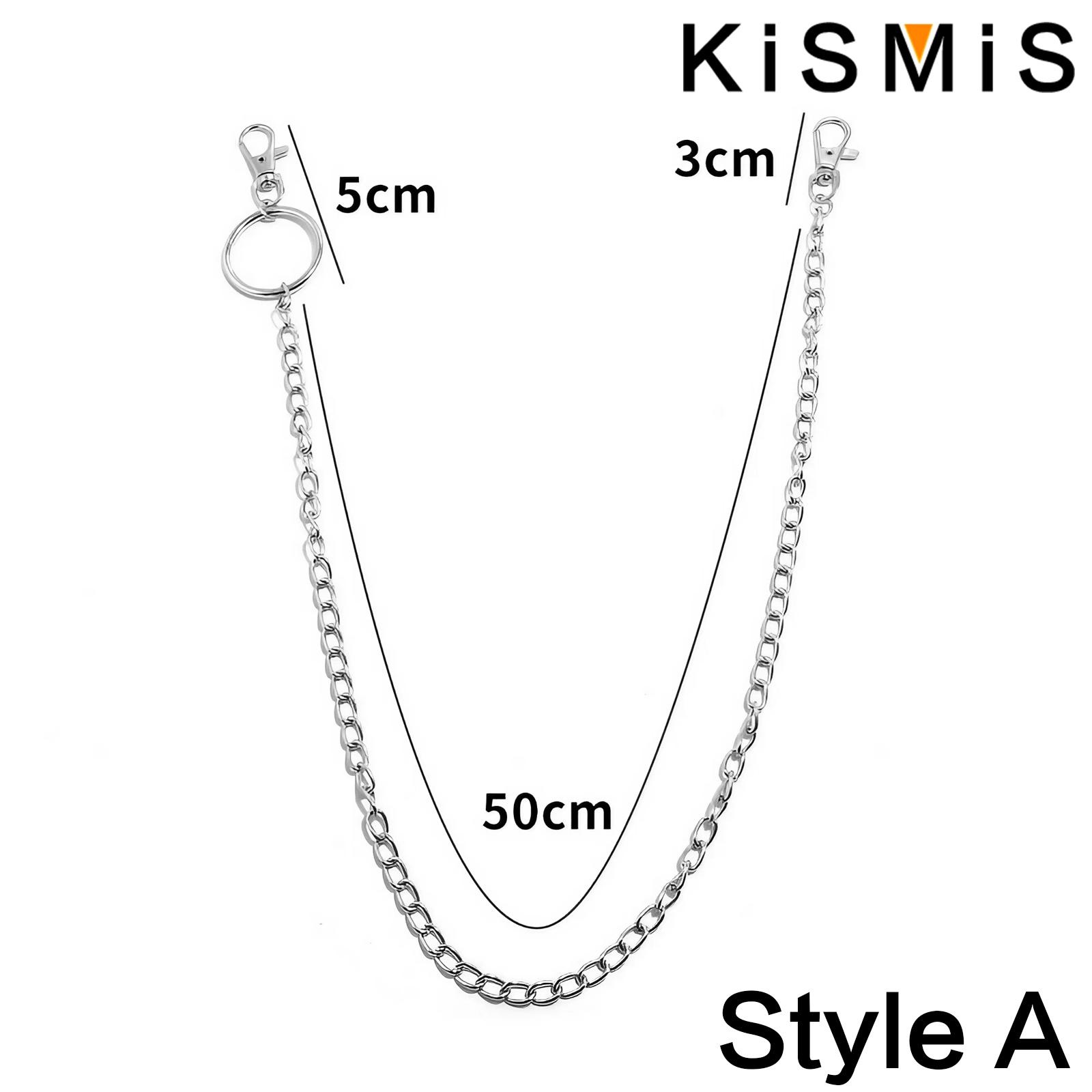 KISMIS 1 ชิ้น พวงกุญแจสไตล์พัง - Street Fashion Jewelry บทวิจารณ์และราคา