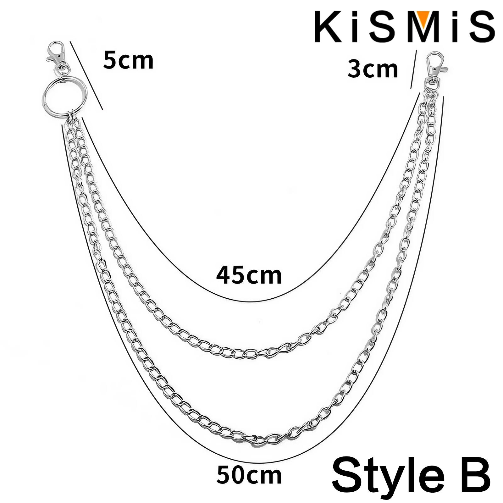 KISMIS 1 ชิ้น พวงกุญแจสไตล์พัง - Street Fashion Jewelry บทวิจารณ์และราคา
