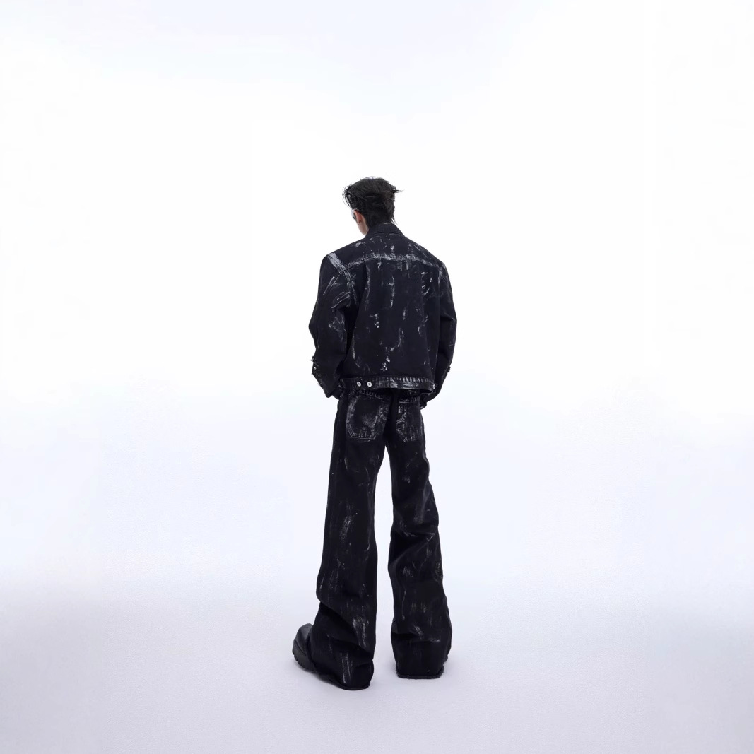 2025 ใหม่กางเกงยีนส์ผู้ชายวินเ - Street Fashion Japan 2025 บทวิจารณ์และราคา