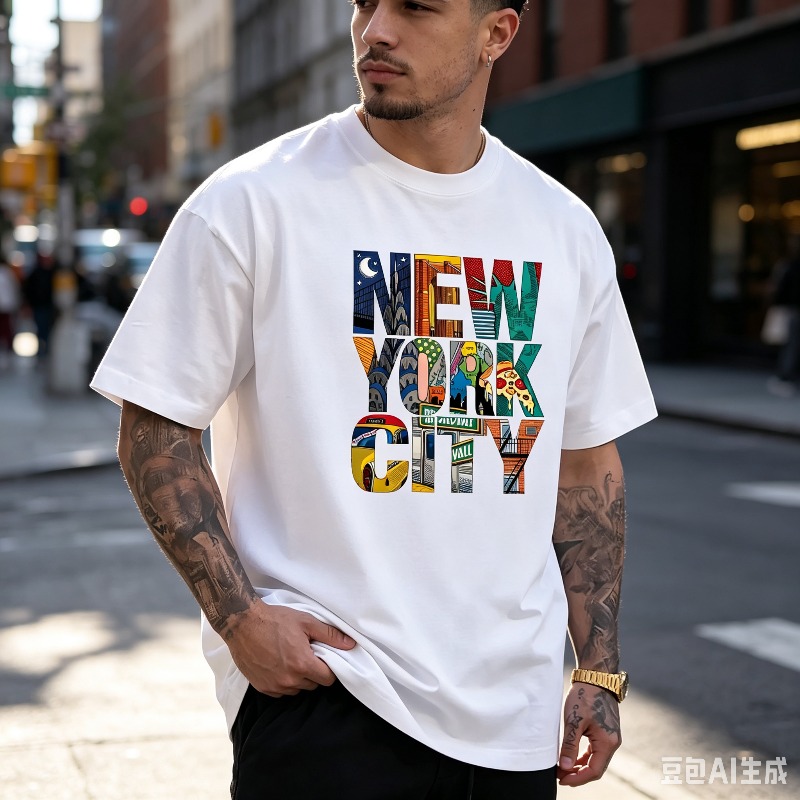 NEW YORK CITY เสื้อยืดกราฟิกสำ - Street Fashion Nyc บทวิจารณ์และราคา
