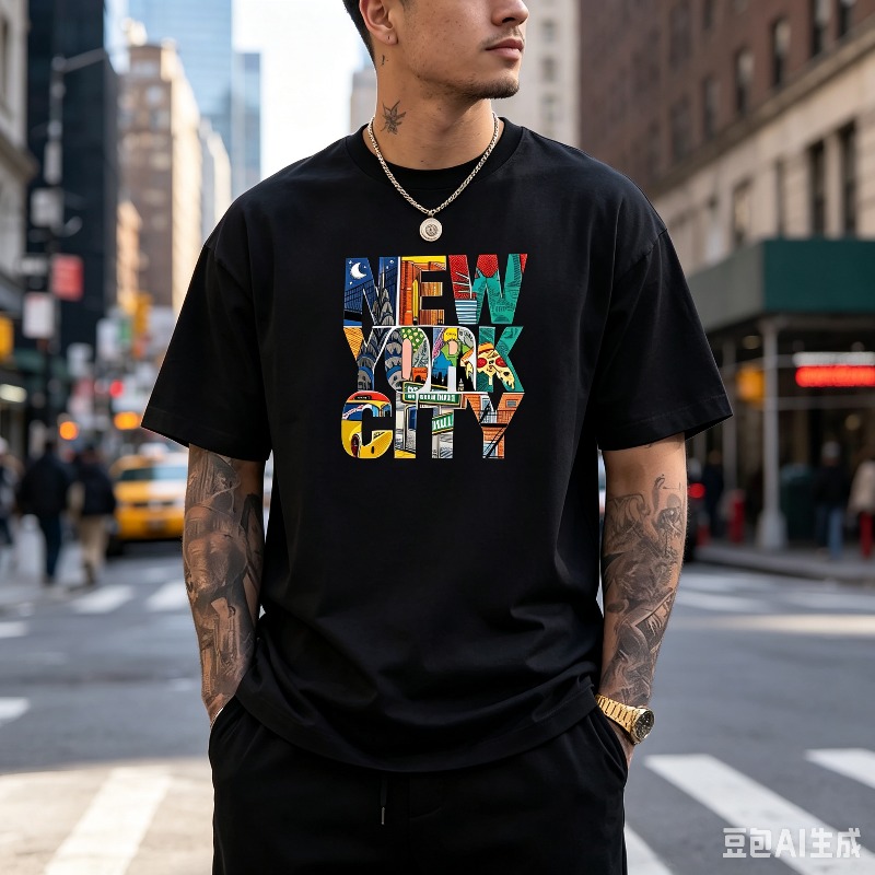 NEW YORK CITY เสื้อยืดกราฟิกสำ - Street Fashion Nyc บทวิจารณ์และราคา