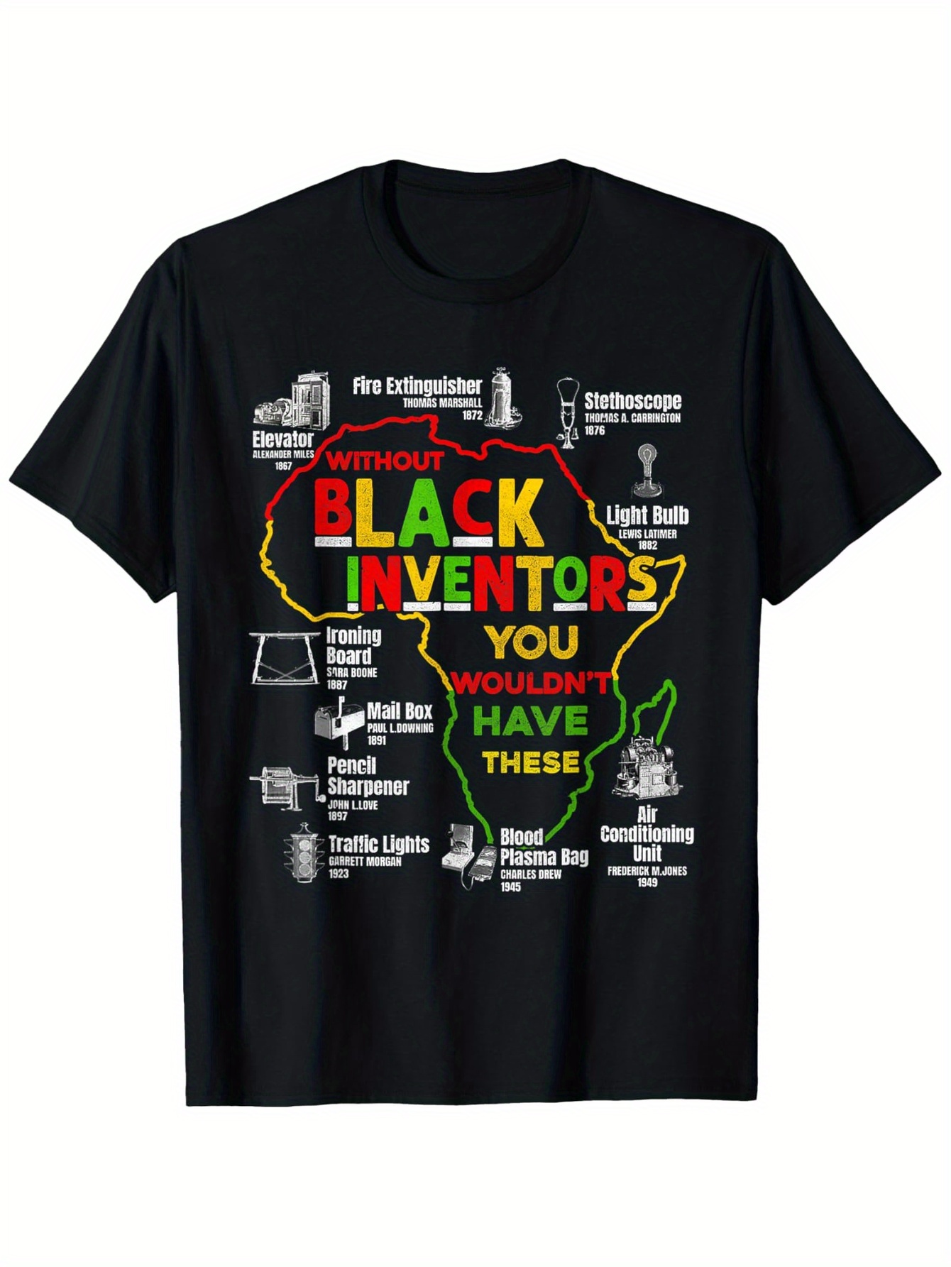 เสื้อยืดผู้ชายผู้หญิงลาย Black - Street Fashion History บทวิจารณ์และราคา