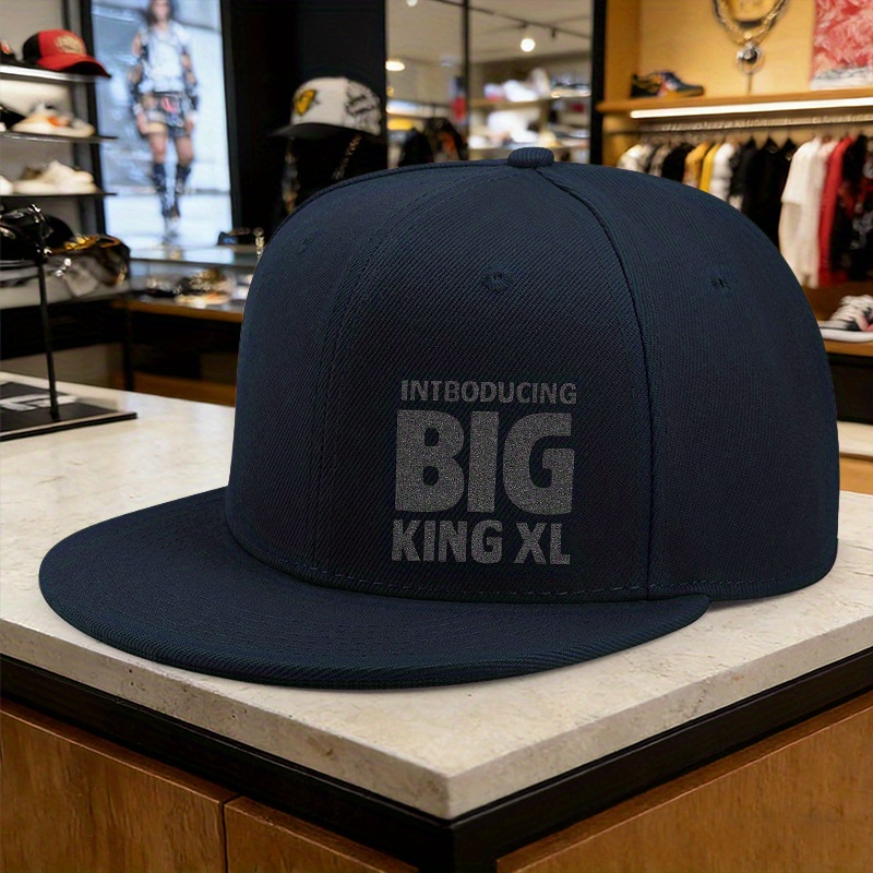 หมวกฮิปฮอปพิมพ์ลาย BIG KING XL - Street Fashion Essentials บทวิจารณ์และราคา