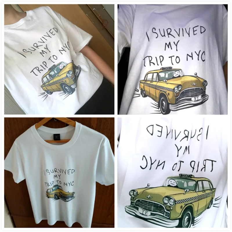 เสื้อยืดผู้ชายตลกผู้หญิงฉันรอด - Street Fashion Nyc บทวิจารณ์และราคา