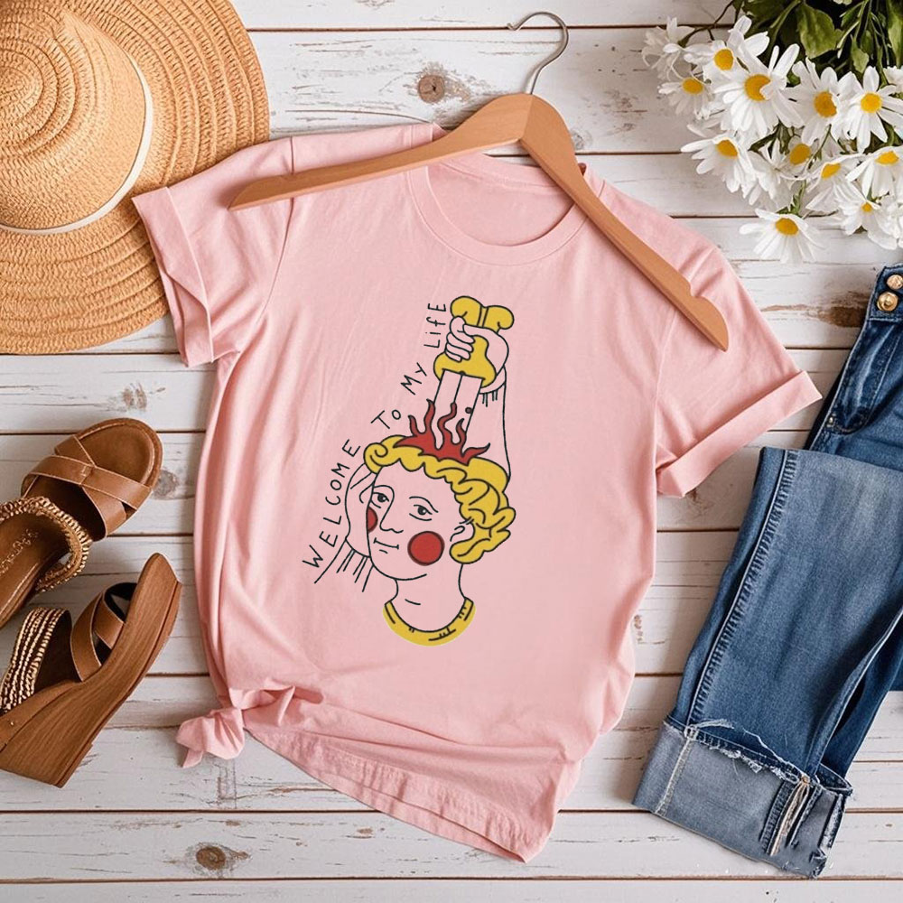เสื้อยืดลายศิลปะยุคกลาง ยินดีต - Street Fashion History บทวิจารณ์และราคา