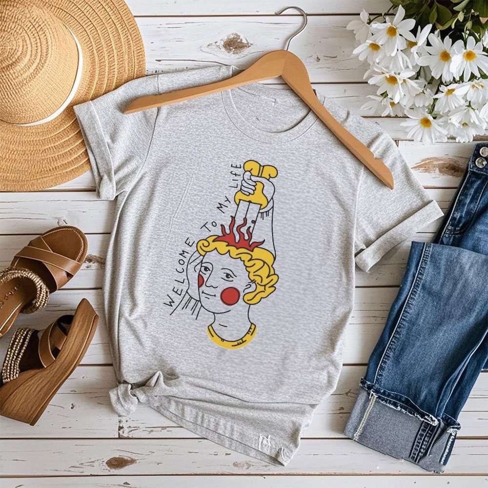 เสื้อยืดลายศิลปะยุคกลาง ยินดีต - Street Fashion History บทวิจารณ์และราคา