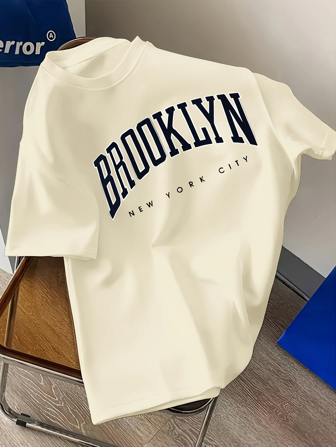 เสื้อยืดพิมพ์ลายบรูคลิน NYC ผ้ - Street Fashion Nyc บทวิจารณ์และราคา