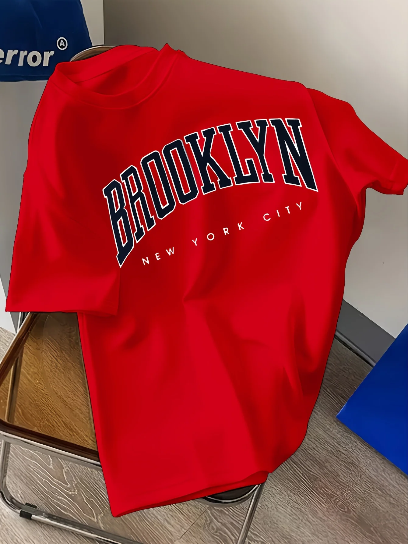 เสื้อยืดพิมพ์ลายบรูคลิน NYC ผ้ - Street Fashion Nyc บทวิจารณ์และราคา
