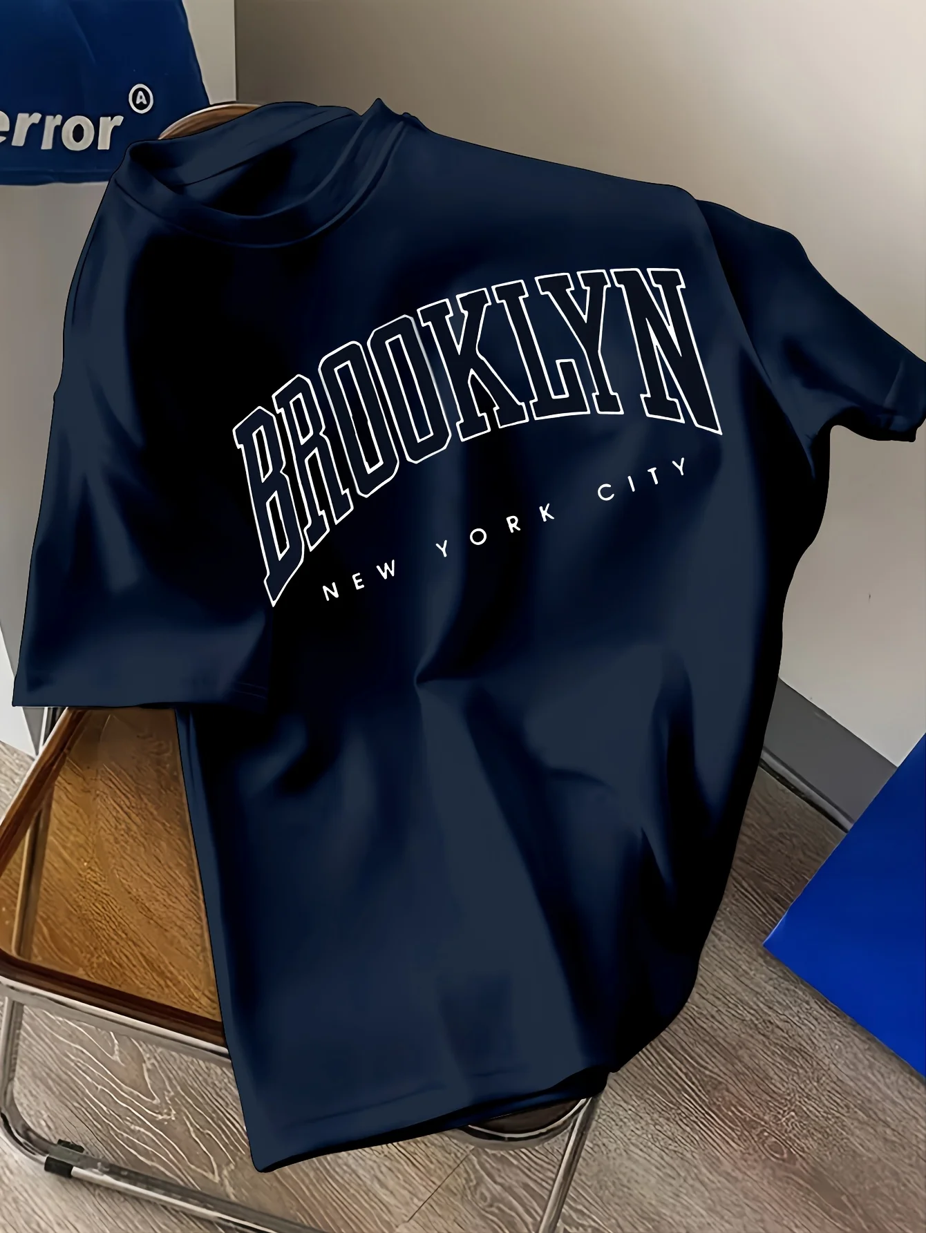 เสื้อยืดพิมพ์ลายบรูคลิน NYC ผ้ - Street Fashion Nyc บทวิจารณ์และราคา