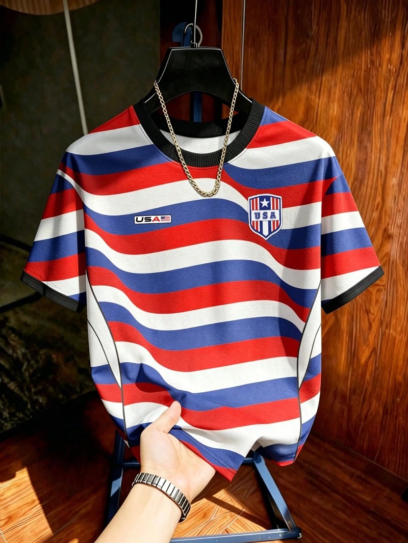 เสื้อยืดฟุตบอลสไตล์อเมริกันฤดู - Street Fashion Usa บทวิจารณ์และราคา