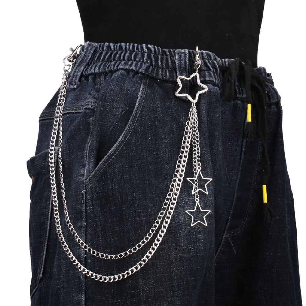 Charm เงินสีสแตนเลส Hollow Sta - Street Fashion Jewelry บทวิจารณ์และราคา