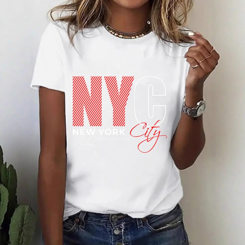 แผ่นแปะรีดร้อนลายตัวอักษร NYC  - Street Fashion Nyc บทวิจารณ์และราคา