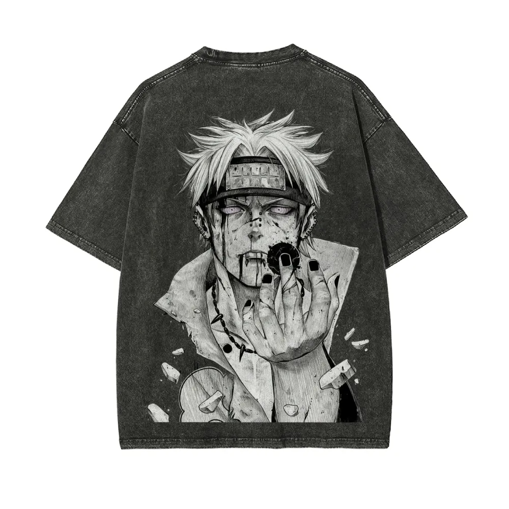 เสื้อยืดนารูโตะ ไพน์ รินเน็ง อ - Street Fashion Magazine บทวิจารณ์และราคา