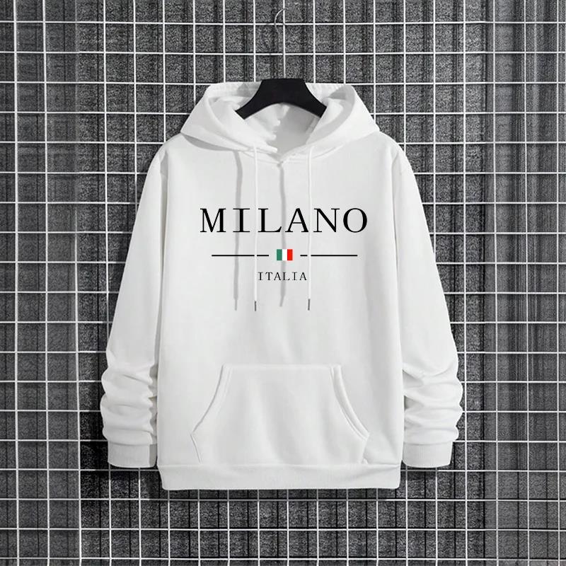 เสื้อฮู้ดผู้ชายแฟชั่นมิลาน อิต - Street Fashion In Milan บทวิจารณ์และราคา