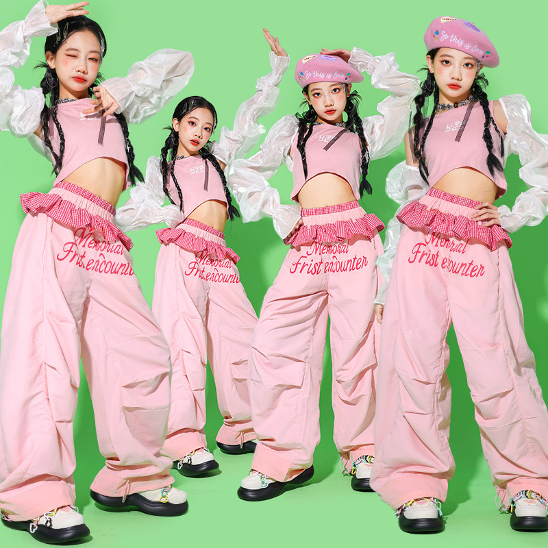เสื้อผ้าเต้นแจ๊สสำหรับสาวๆ ชุด - Street Fashion Show บทวิจารณ์และราคา