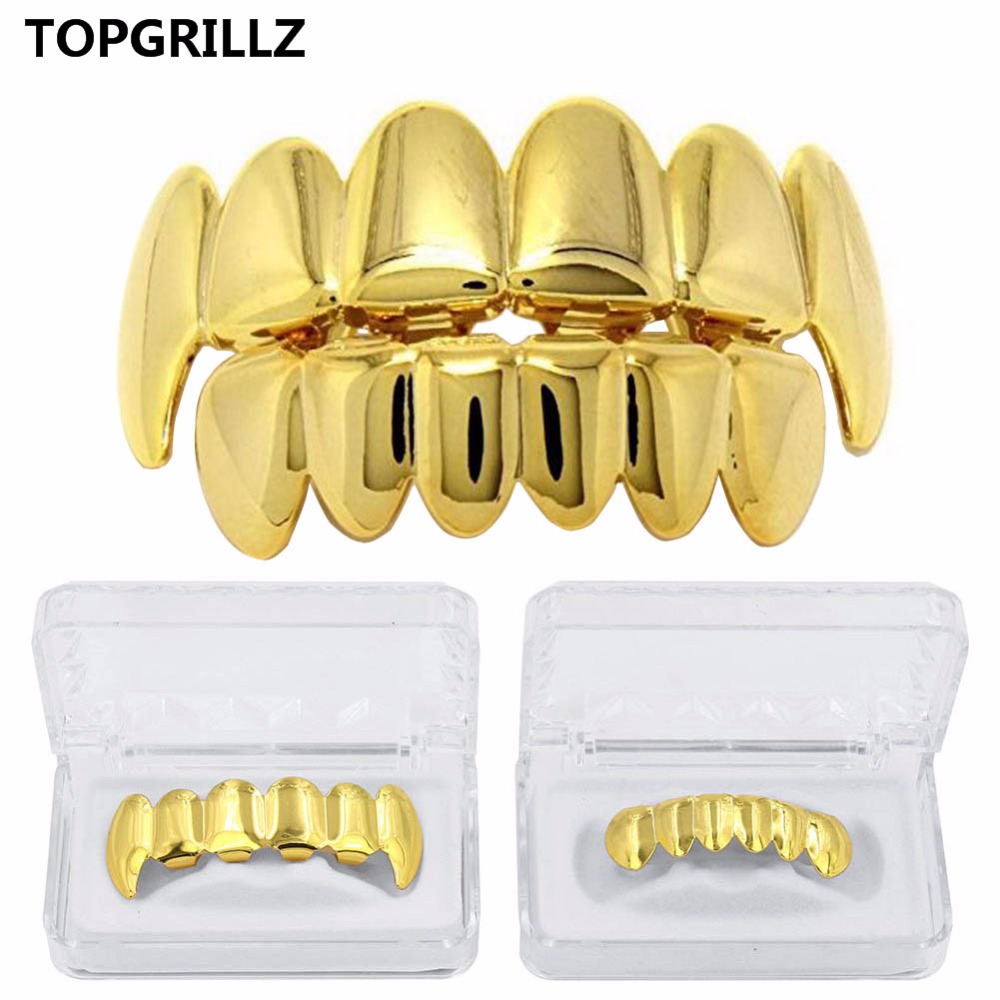 TOPGRILLZ ใหม่ Fit Rose Gold ส - Street Fashion Jewelry บทวิจารณ์และราคา